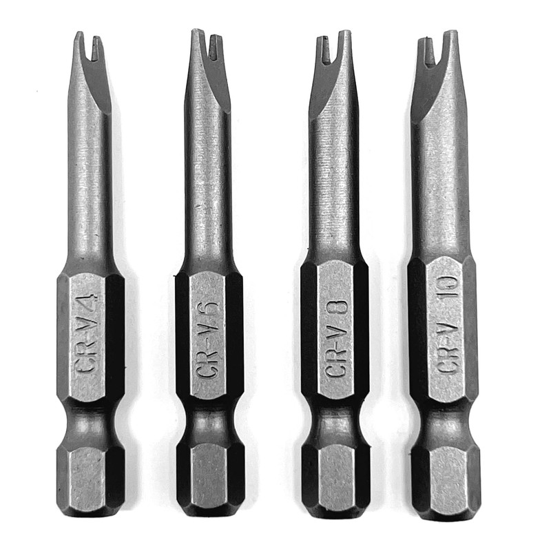 OHIY Spanner Drive Screwdriver Insert Bit Set in 4 Different