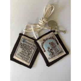 Traditional Mt. Carmel "Best" Brown Scapular