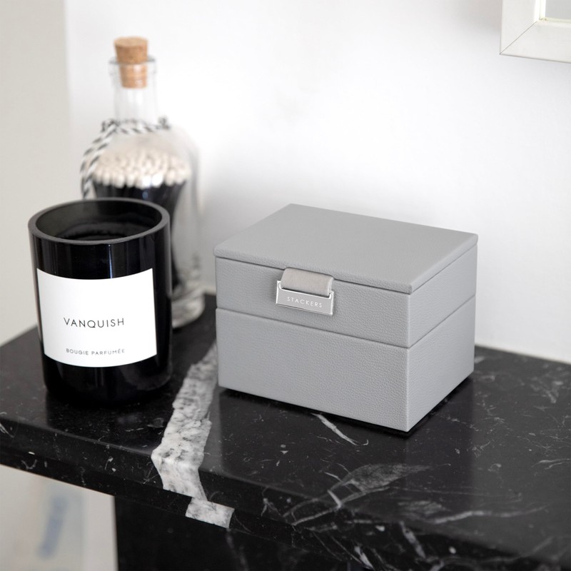 Stackers Pebble Grey Micro Set of 2