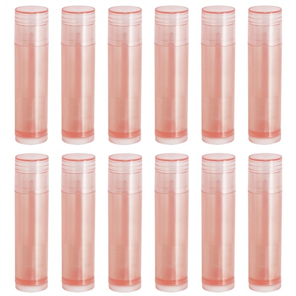 Mini Skater 12Pcs 3/16 Oz (5.5ml) Empty Lip Balm Tubes
