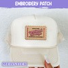 MEIYSTICK Ticket to Emotional Damage Embroidery Patches for Clothes Backpacks