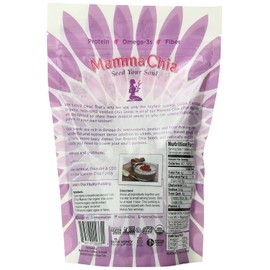 Mamma Chia Organic Seeds, Black, 12 Ounce
