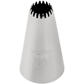 Wilton Open Star Tip, 199 Carded, Steel