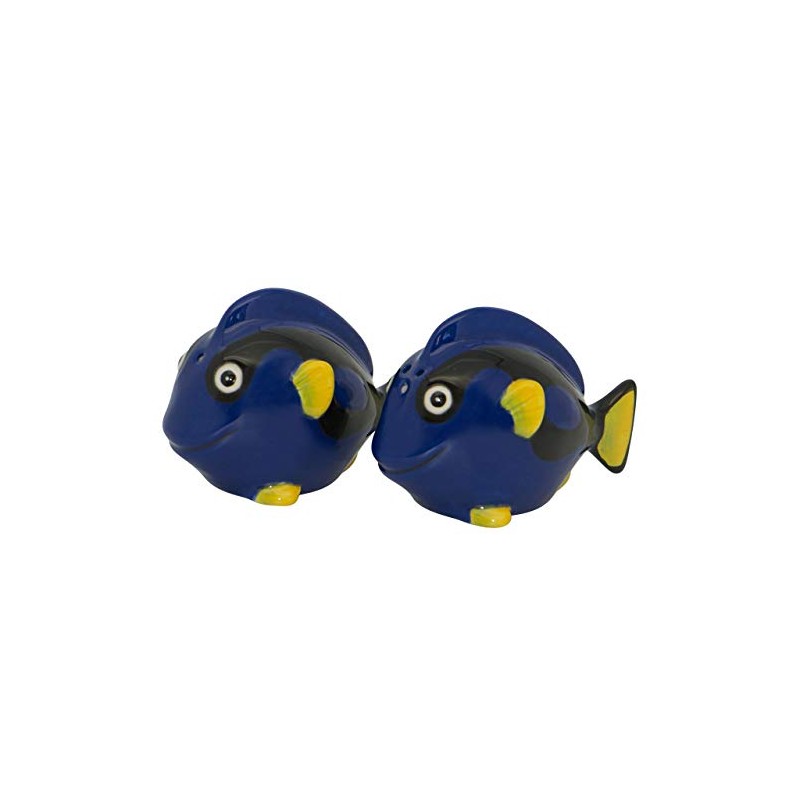 Dakota Tang Cartoon Salt and Pepper Shakers Set, Blue
