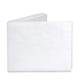 mighty wallet - Ultra Slim Minimalist Tyvek Wallet for Men, Thin Front Pocket Card Holder, Tear Resistant Lightweight Bifold, Original Paper Wallet - The Blank
