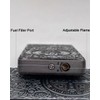 St. Benedict Metal Lighter, Refillable Torch Butane Windproof Lighter with