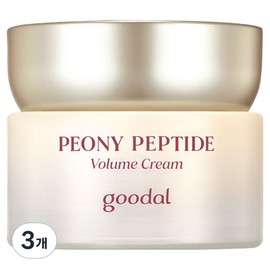 Goodal Peony Peptide Anti-Wrinkle Cream, 60ml, 3 pieces / 구달 피오니 펩타이드 주름흔적 크림, 60ml, 3개