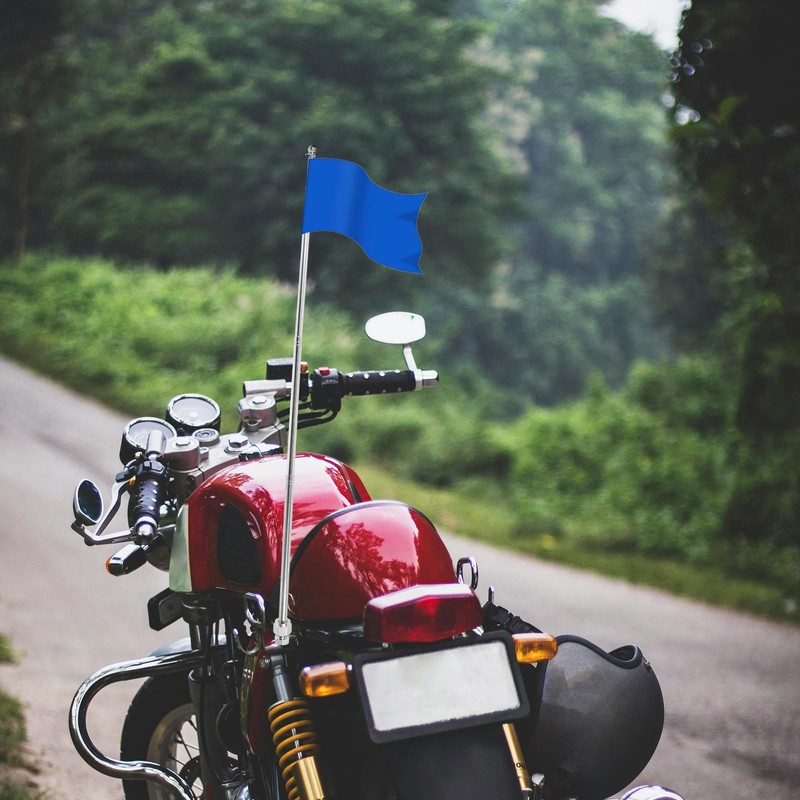 Yardwe - Flagpole Flag Holder for Bicycle Flags, Extendable Flagpole,