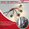 Svicari Standard 1156 1157 BA15S BAY15D Light Bulb Socket Holder