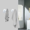 4 Pack Towel Hooks Bathroom Wall Hook Holder Stainless Steel