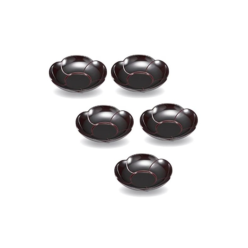 Echizen Lacquerware Lacquerware Lacqueryukan Saijiki [G4124-19] Tamari Plum Shaped Tea