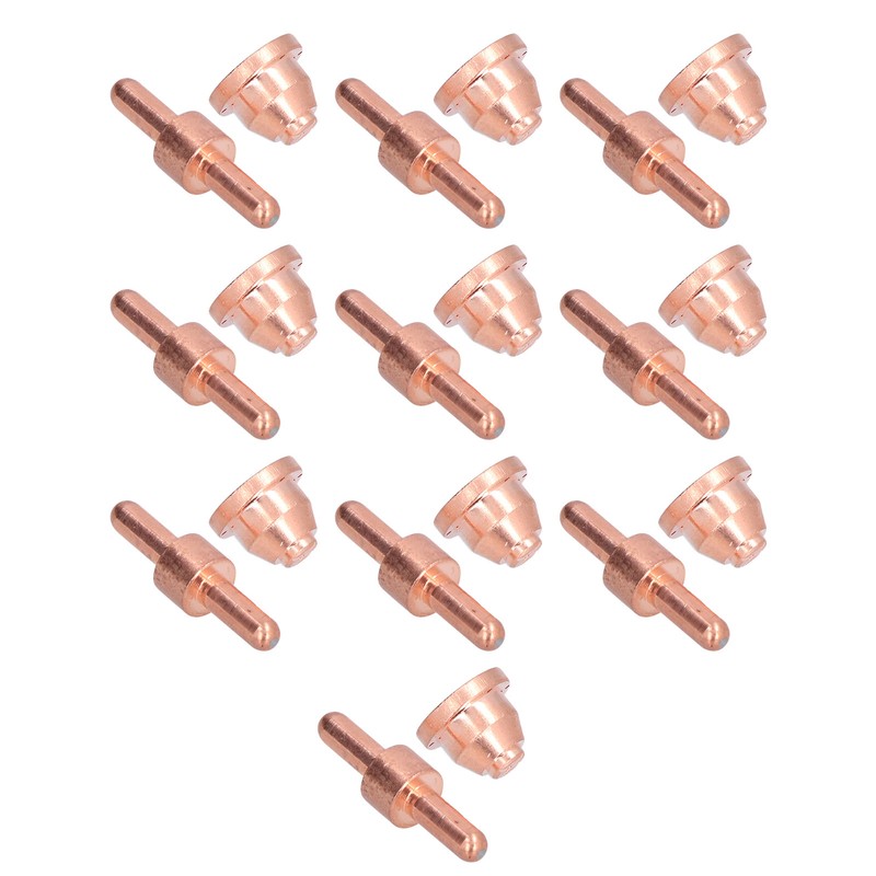 10 Set Plasma Cutter Consumables Electrode Tip Kit Nozzle for