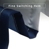 Rock Cloud Navy Blue and White Shower Curtain, Gray Modern