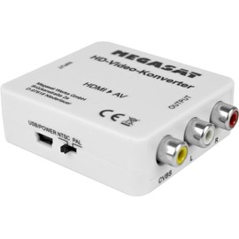 MegaSat AV Converter Megasat HD Video Converter (HDMI to AV) [HDMI - AV] 1920 x 1080 pixels