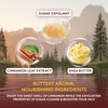 OKAY POLISHED SKIN BROWN SUGAR&CINNAMON FACIAL SCRUB Helps Clear Blemishes,Clear