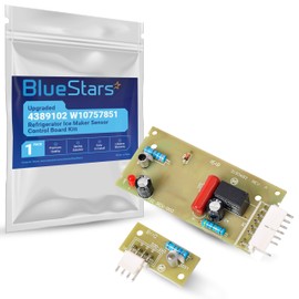 Upgraded 4389102 W10757851 Refrigerator Ice Maker Sensor Control Board Kit – Compatible with Whirlpool & Kenmore Refrigerators – Replaces 2198586 W10193666 W10193840 W10290817 AP5956767