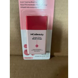 MCoBEAUTY Super Glow Blush Drops Rose Pink 30ml / 1FL MCH415 New