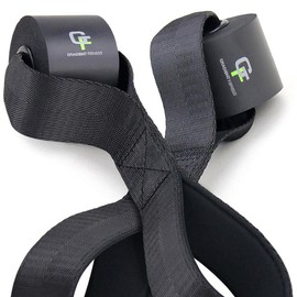 Gradient Fitness Door Anchor for Resistance Bands | Heavy Duty Resistance Band Door Anchors for Stretching Straps, Physical Therapy Exercises & Closed Loop Bands. Door Anchor for Home Gym Workout… - Color: Black