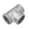 LOZOME 3/4" Stainless Steel Tee Female NPT Threaded T Shaped