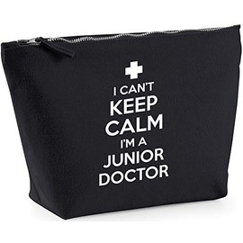 Hippowarehouse I Can't Keep Calm I'm a Junior Doctor printed make up cosmetic wash bag 18x19x9cm