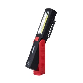 Dorcy 230-Lumen COB Pocket Work Light with Magnetic Base or Clip, Multiple Colors (41-2621) , Red
