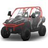 Fuel Rider 2-Pack UTV Rear View Side Mirrors - Shatter-Proof,