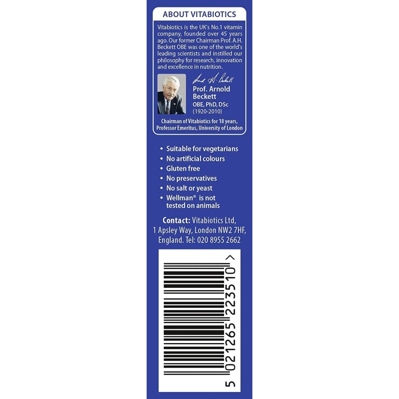 Vitabiotics Multivitamins & Minerals A-Z Men 50+ original 30 Tablets