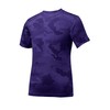 SPORT-TEK Youth CamoHex Tee Purple