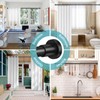 YNL Black Shower Curtain Rod 32-94 Inch(2.7-7.8ft), Non-Slip, Never Rust,