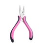MAQNSCO Hair Extension Pliers – 3 Holes plier Pink -