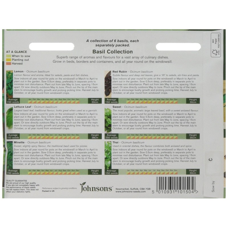 Johnsons BASIL COLLECTION