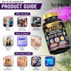 Tenmido Milk Thistle Supplements - 6in1 with Dandelion, Artichoke Leaf,