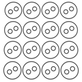 Aquatonics Replacement Valve Cover and Shaft O-Rings 16 Sets - Valve Cover Gasket Kit for Jandy Pentair Compool 2-Way 3-Way valves– O-515-KIT-9, 1132, 51016200, R0487100, O-158 for Hayward PSXVZ2A