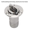 Garboard Drain Plug,316 Stainless Steel Oval Garboard Drain Plug Vent