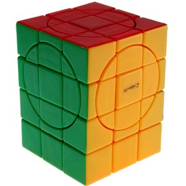 Center Shifted 3x3x4 Super i-Cube w/Evgeniy Logo - Stickerless