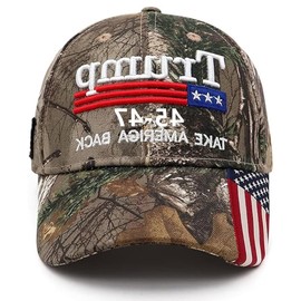 Tru-mp 2024 Hat Baseball Hat Take America Back MAGA USA Embroidery Adjustable Baseball Cap