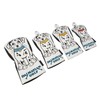 Golf Club Head Cover Waterproof PU Golf Club Covers Set