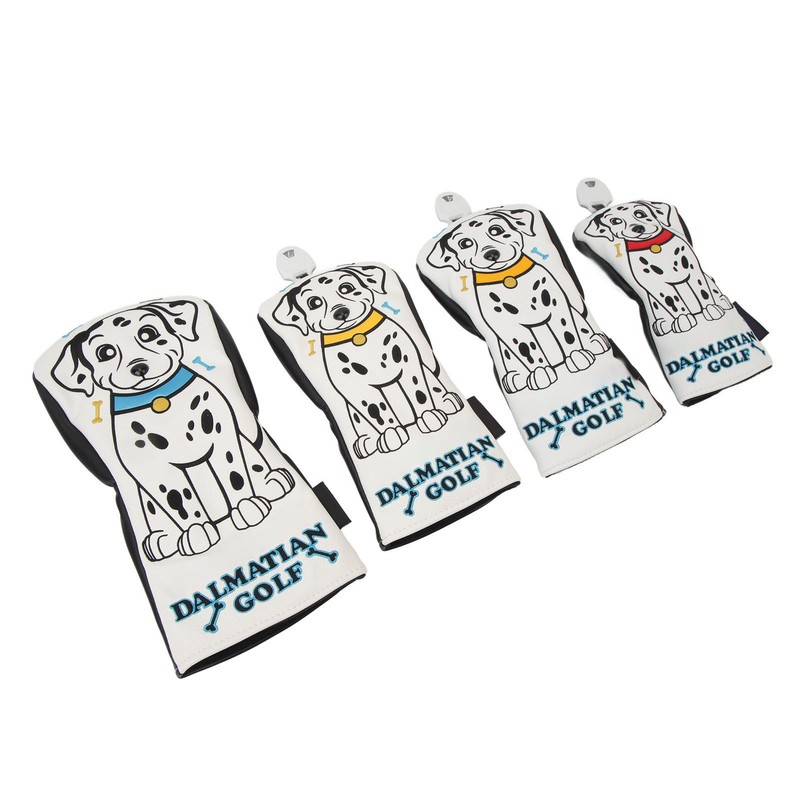 Golf Club Head Cover Waterproof PU Golf Club Covers Set