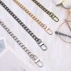 47.2 inch DIY Iron Flat Chain Belt, Handbag Replacement Belt,