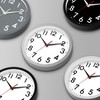 DAXSMY Wall Clock Analog 10 Inch Silent Non Ticking Battery