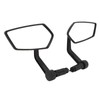 Handlebar Bike Mirror Anti Shaking ABS 360° Rotatable Electric Bike