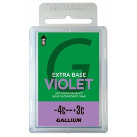 Ski wax "GALLIUM" EXTRA BASE VIOLET SW2075 100g (-4°C to +3°C)