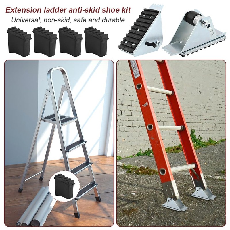 Balana 28pcs/set Shoe kit for Extension Ladders Support Accessories,Ladder Anti-Skid