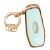 WENHENI for Ford Key Fob Cover with Keychain Fit for