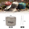 THKFISH Fishing Bait Container, Stainless Steel Insulated Live Bait Storage,