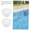 BESPORTBLE 2pcs Pool Ladder Rubber Stopper Bumper Caps Replacement Accessories