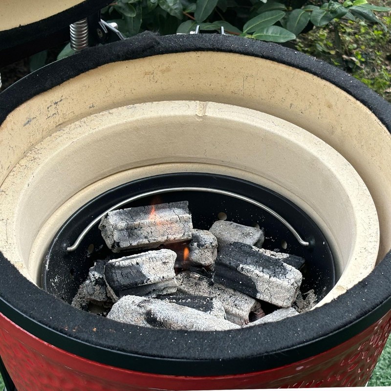 Newly Heavy Duty Carbon Steel Charcoal Ash Basket with Handles