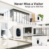 Wireless Doorbell, SECRUI Door bell Over 1000ft Coverage with 2