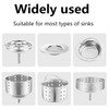 Kitchen Sink Strainer Mesh Bag-100 PCS Mesh Sink Drain Strainer