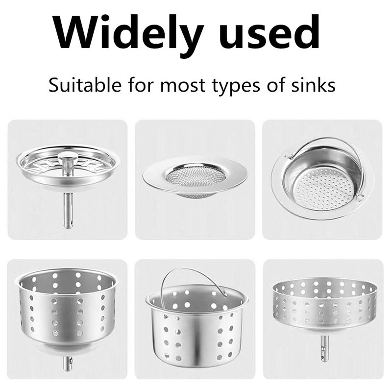 Kitchen Sink Strainer Mesh Bag-100 PCS Mesh Sink Drain Strainer